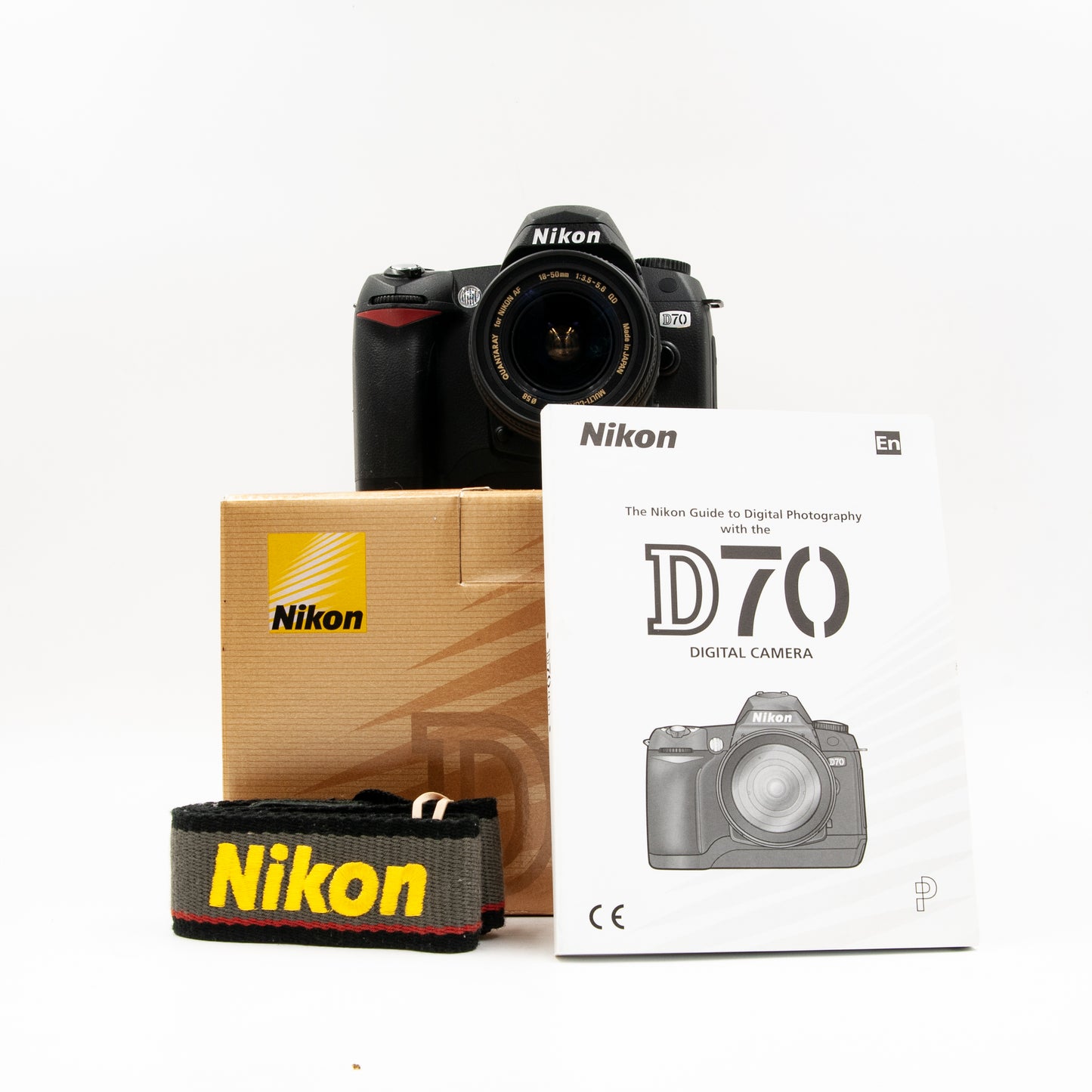 Pre-Owned Nikon D70 DSLR with Quantaray 18-50mm f3.5-5.6 Kit