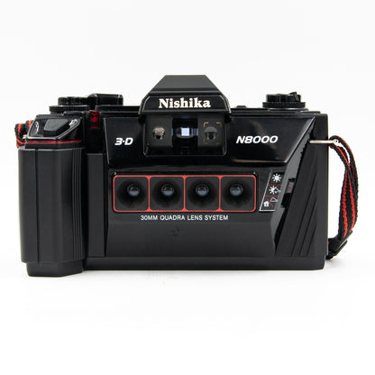 ️Pre-Owned Nishika N8000 35mm Quadrascopic Stereo 3D Camera and Twin Light 3010