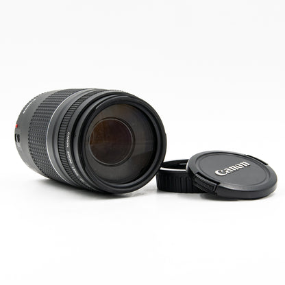 Pre-Owned Canon Zoom EF 75-300mm 1:4-5.6 III Telephoto DSLR Camera Lens