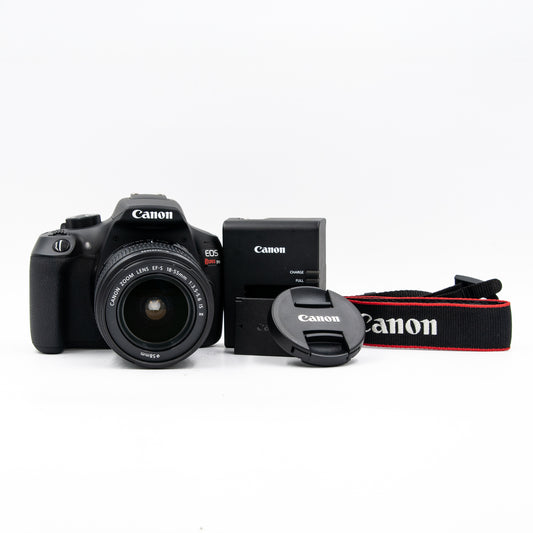 Minty Canon EOS Rebel T6 and Canon EF-S 18-55mm f/3.5-5.6 IS II Zoom ONLY 110 SHOTS
