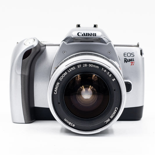 Pre-Owned Canon EOS Rebel Ti 35mm SLR Camera with Canon 28-90mm f4-5.6 Zoom lens