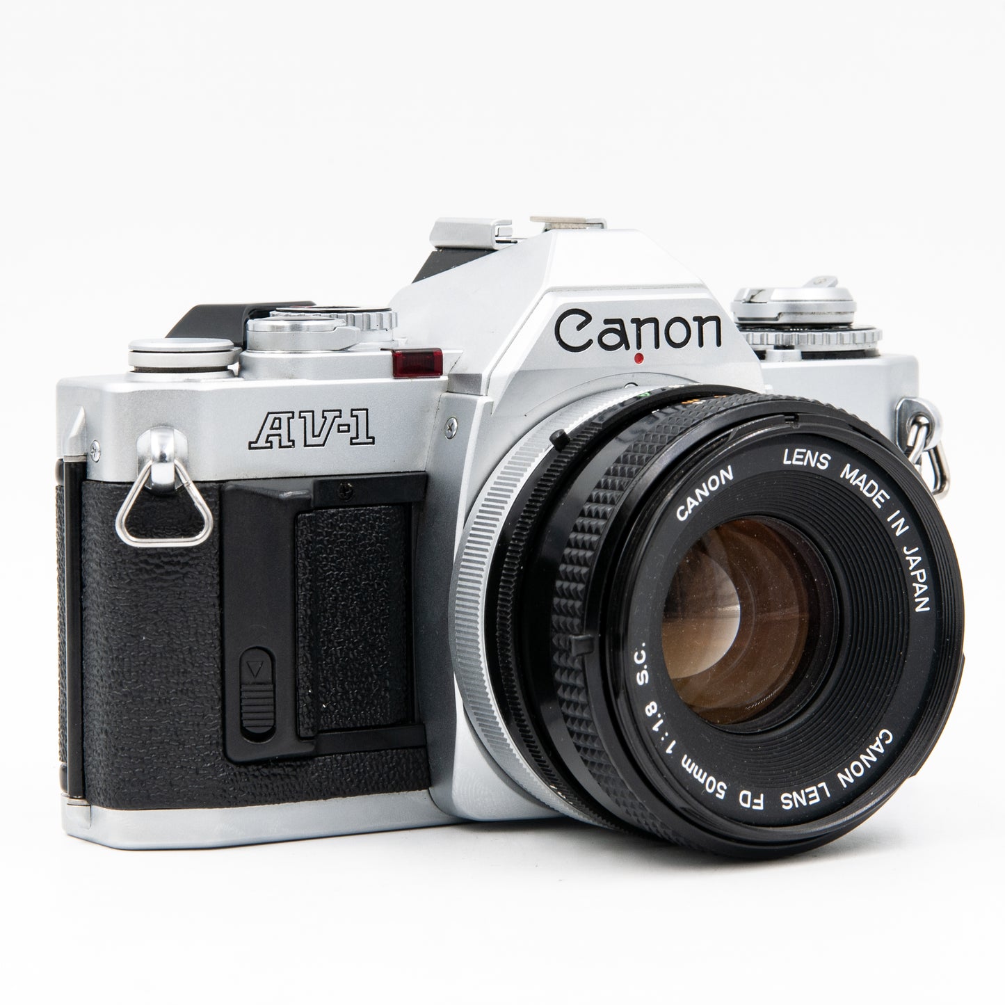 Pre-Owned Canon AV-1 with 50mm f/1.8 S.C. FD Lens
