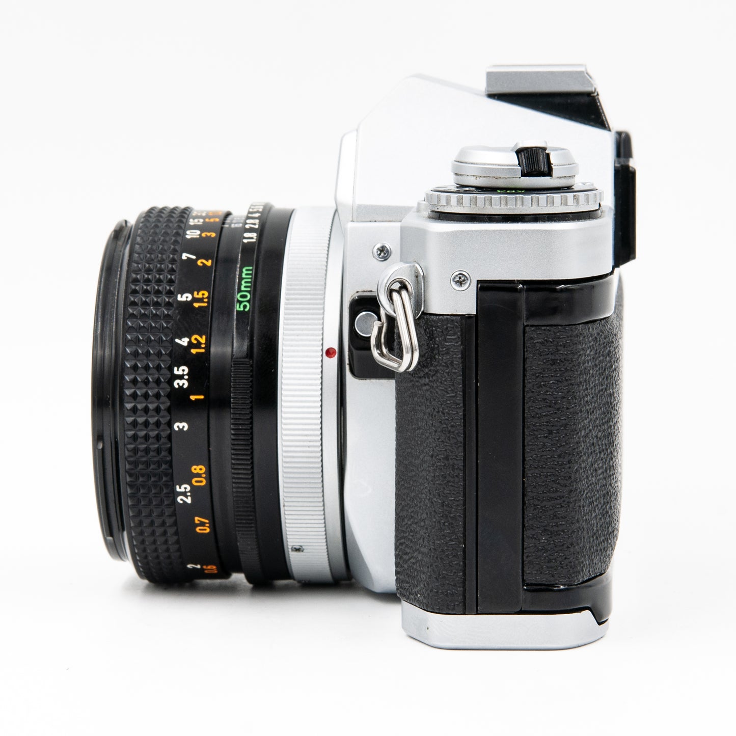 Pre-Owned Canon AV-1 with 50mm f/1.8 S.C. FD Lens