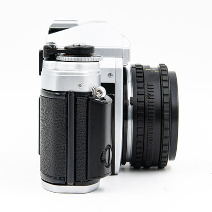 Nikon FG with 50mm f/1.8 Series E Lens