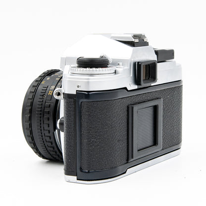 Nikon FG with 50mm f/1.8 Series E Lens