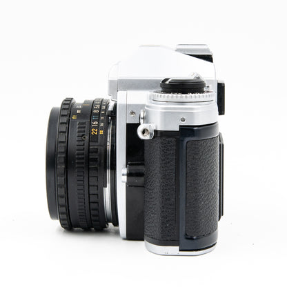 Nikon FG with 50mm f/1.8 Series E Lens