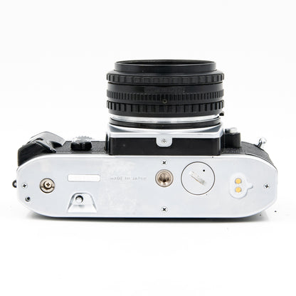 Nikon FG with 50mm f/1.8 Series E Lens