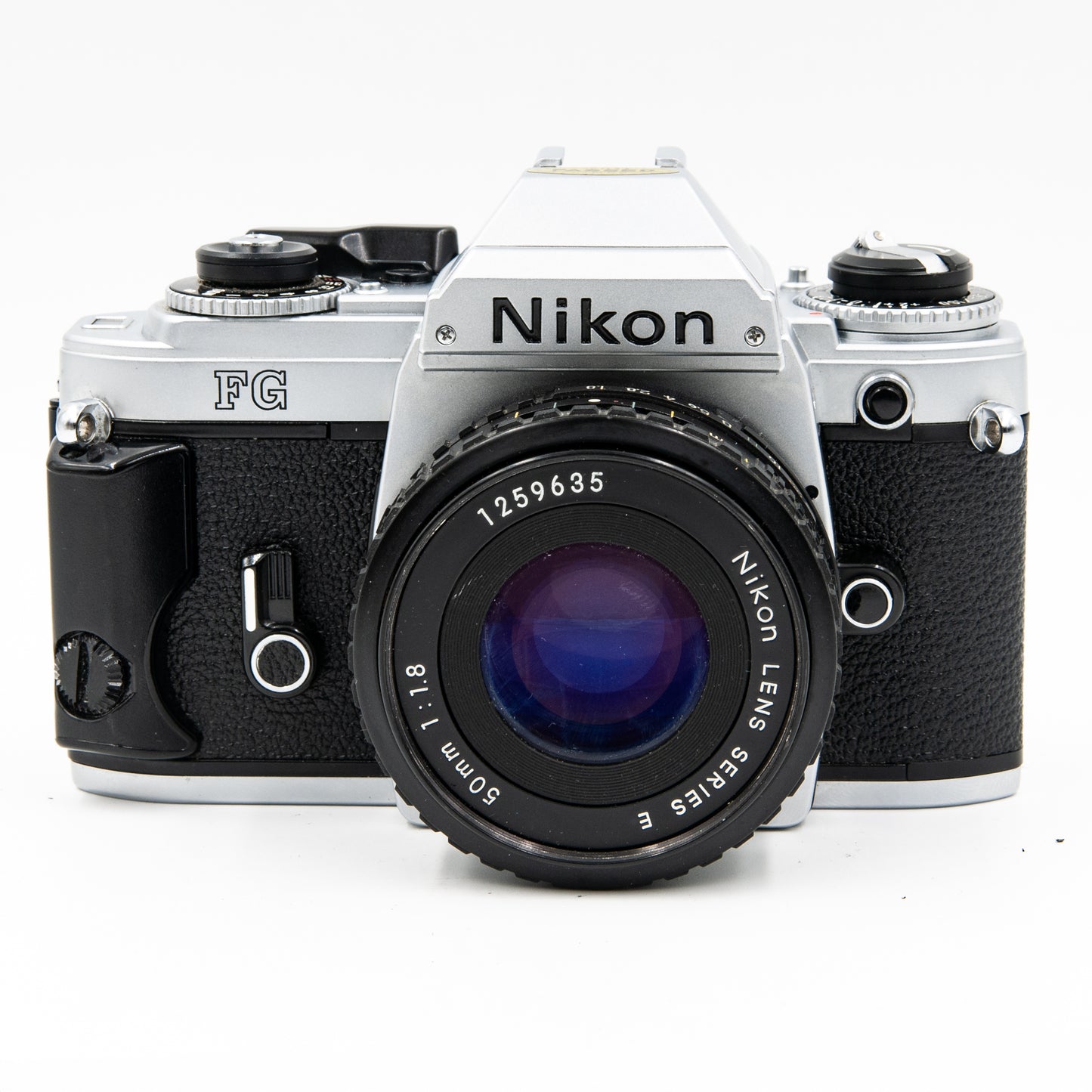 Nikon FG with 50mm f/1.8 Series E Lens