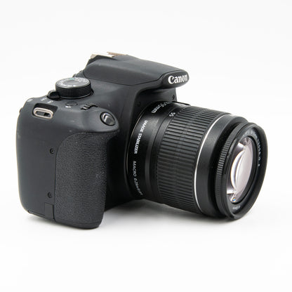 Pre-Owned Canon T5 DSLR Two Lens Kit 18-55mm, 75-300mm, Case, Strap, Batt & Charger