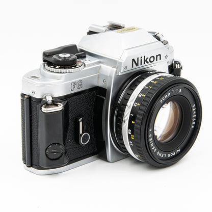 Pre-Owned Nikon FG with 50mm f/1.8 Series E Lens