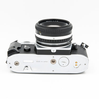 Pre-Owned Nikon FG with 50mm f/1.8 Series E Lens