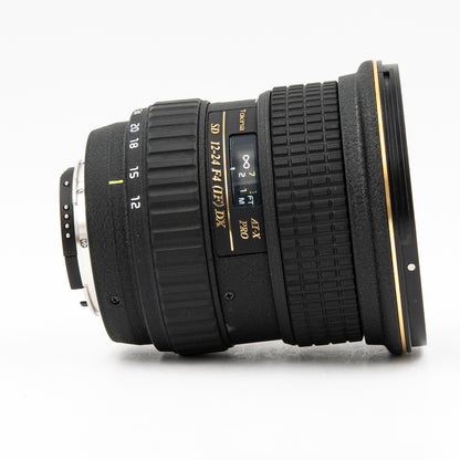 Pre-Owned Tokina At-x Pro 12-24mm F/4 Dx Af Lens For Nikon
