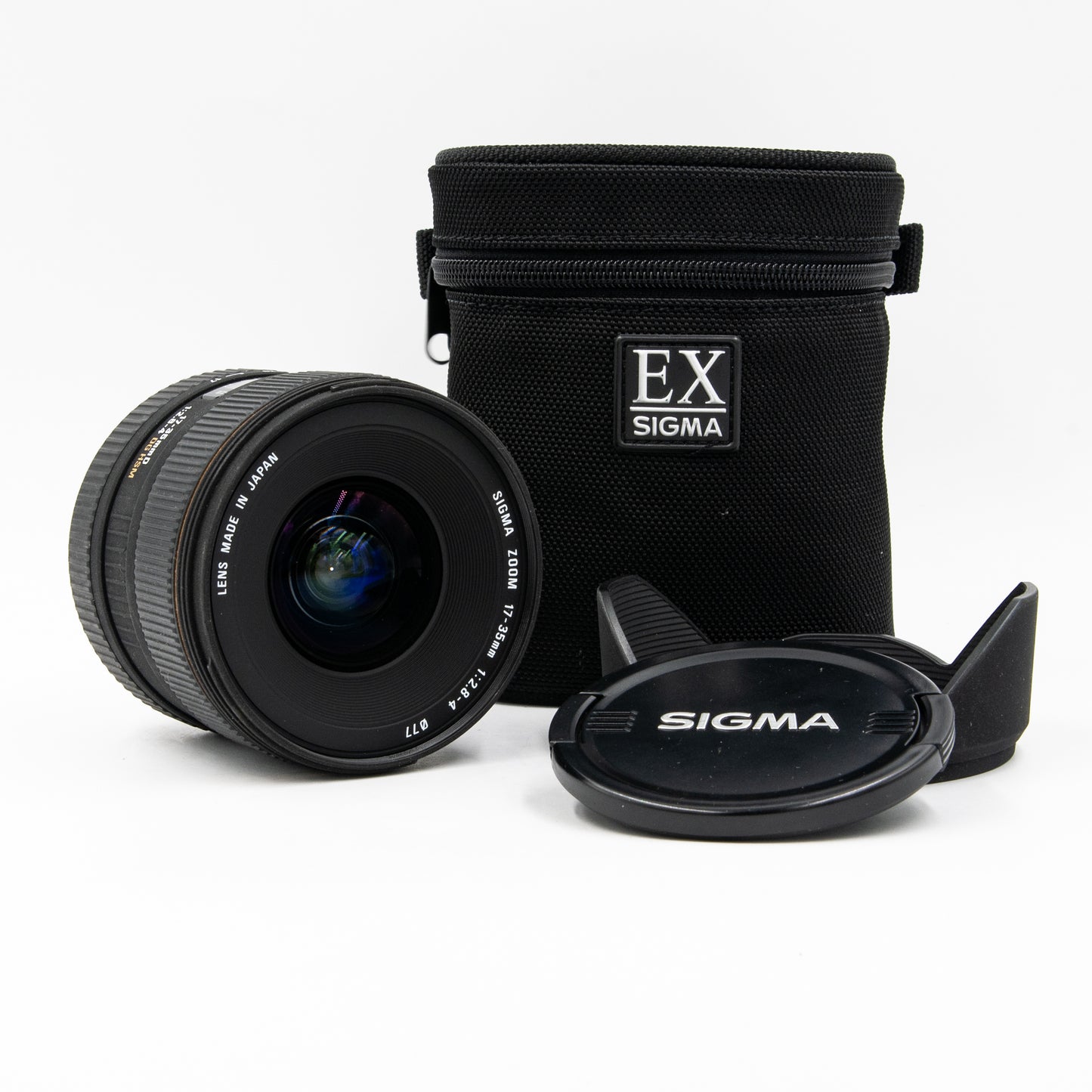 Pre-Owned Sigma 17-35mm F2.8-4 EX DG Aspherical HSM Wide Angle Zoom Lens with Case