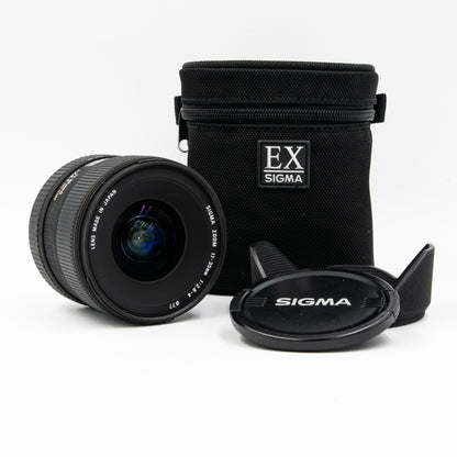 Pre-Owned Sigma 17-35mm F2.8-4 EX DG Aspherical HSM Wide Angle Zoom Lens with Case