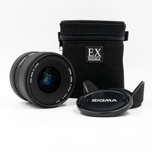 Pre-Owned Sigma 17-35mm F2.8-4 EX DG Aspherical HSM Wide Angle Zoom Lens with Case