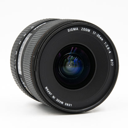 Pre-Owned Sigma 17-35mm F2.8-4 EX DG Aspherical HSM Wide Angle Zoom Lens with Case