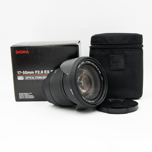 Pre-Owned Sigma 17-50mm f/2.8 EX DC for Nikon