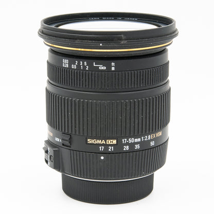 Pre-Owned Sigma 17-50mm f/2.8 EX DC for Nikon