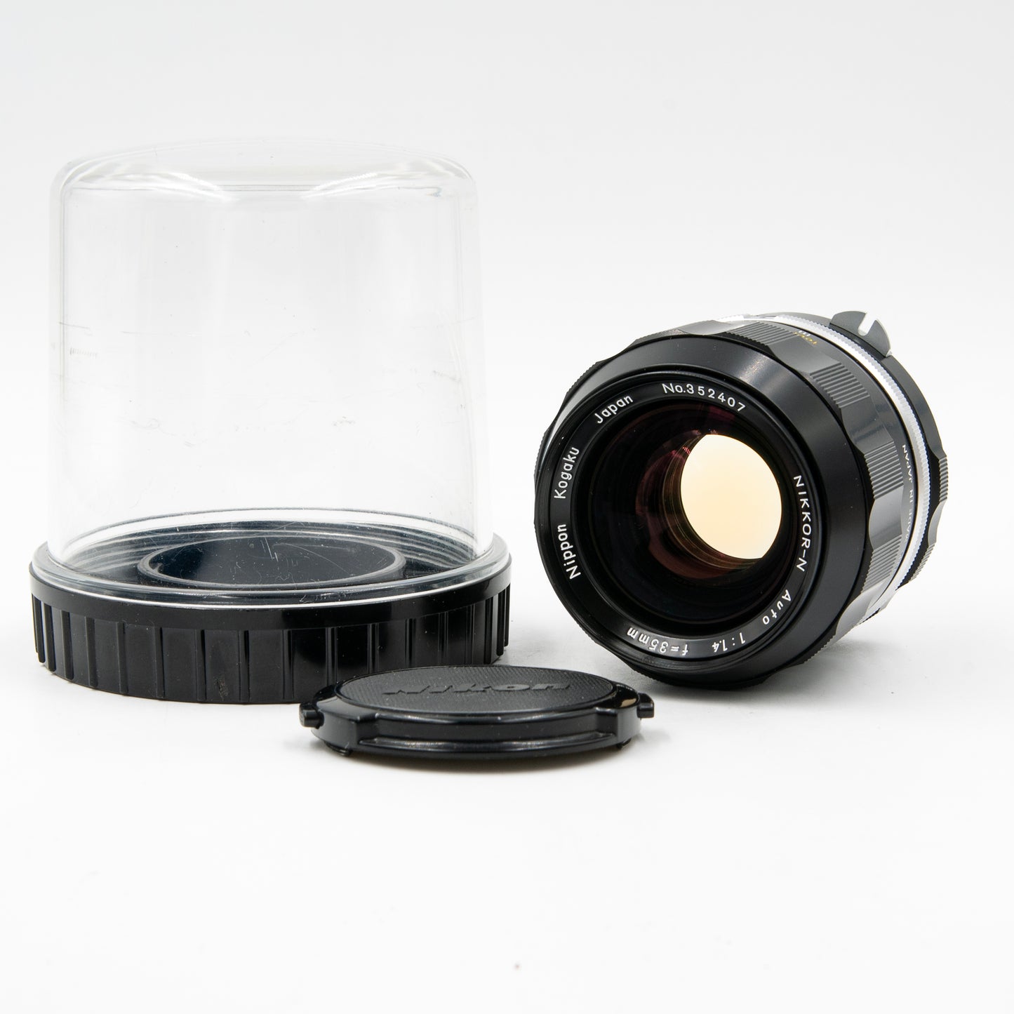 Nikon Pre-Owned Nippon Kogaku Nikkor-N  35mm f/1.4 Non-Ai Prime Lens