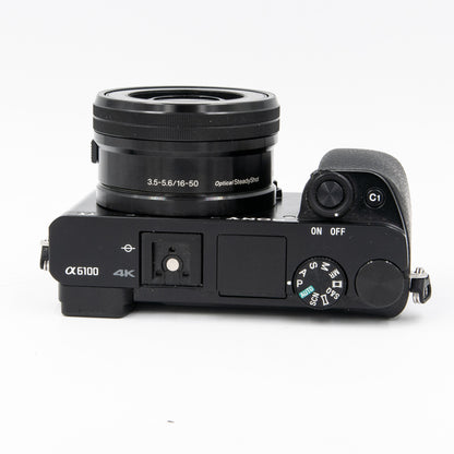 Pre-Owned Sony a6100 with 16-50mm lens