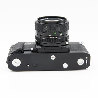 Pre-Owned Canon F-1 with FD 50mm f1.4