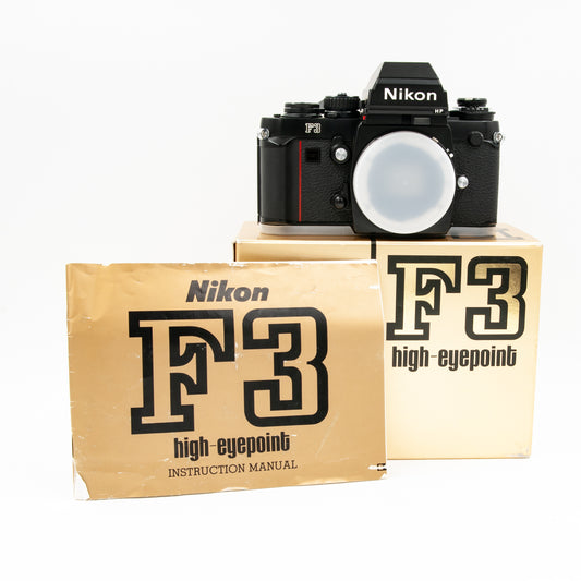 Mint Nikon F3 Body with Original Box, Manual and HP Finder 1716061