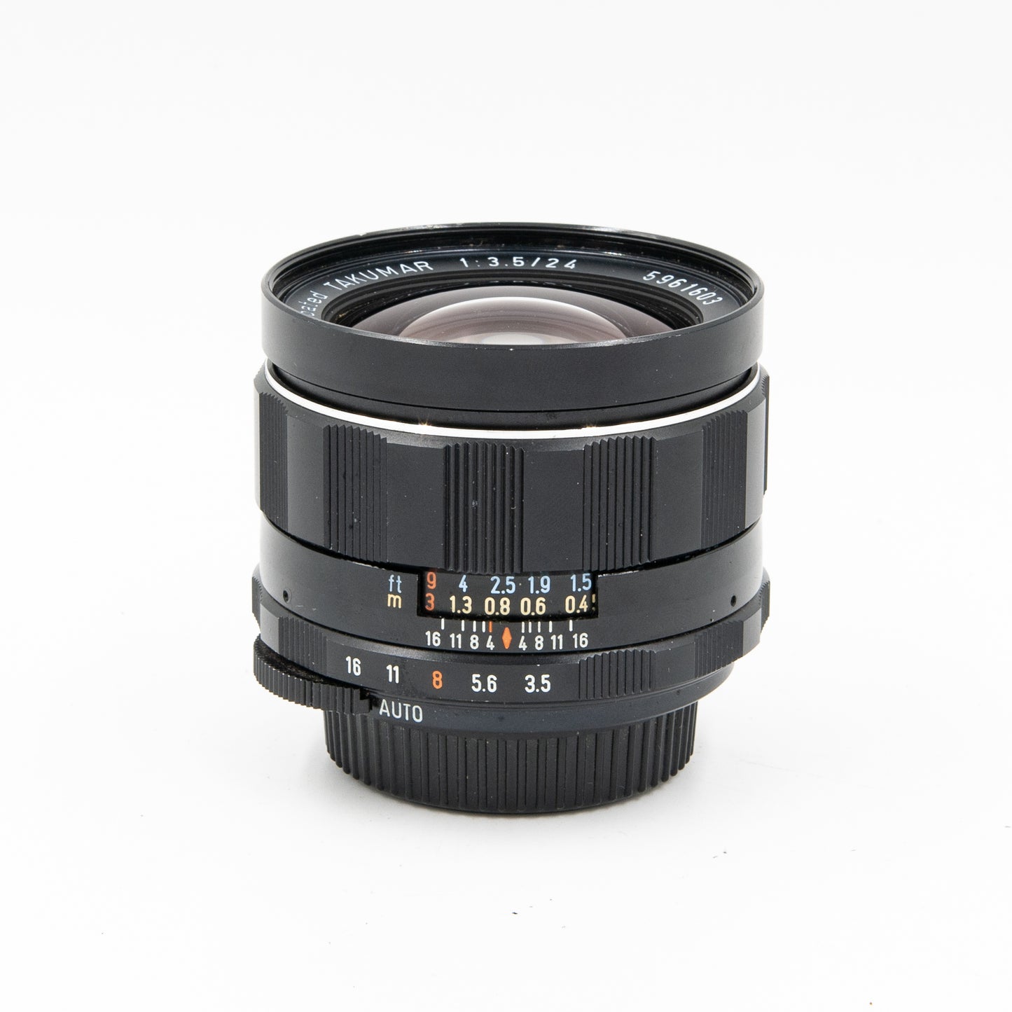 Pre-Owned Pentax 24mm f/3.5 Super Takumar Manual Focus Lens for M42 Screw Mount