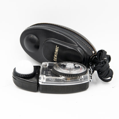 Sekonic Studio Deluxe Light Meter L-398 complete set