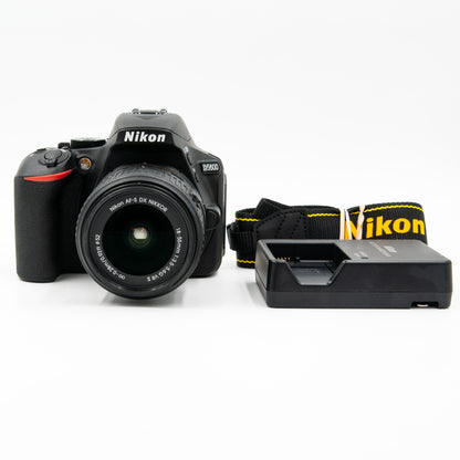 Pre-Owned Nikon D5600 with AF-S DX NIKKOR 18-55mm f/3.5-5.6G II VR Lens