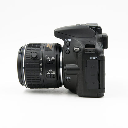 Pre-Owned Nikon D5600 with AF-S DX NIKKOR 18-55mm f/3.5-5.6G II VR Lens
