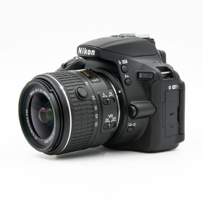 Pre-Owned Nikon D5600 with AF-S DX NIKKOR 18-55mm f/3.5-5.6G II VR Lens