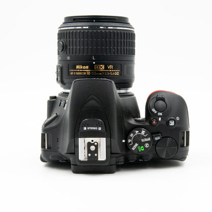 Pre-Owned Nikon D5600 with AF-S DX NIKKOR 18-55mm f/3.5-5.6G II VR Lens