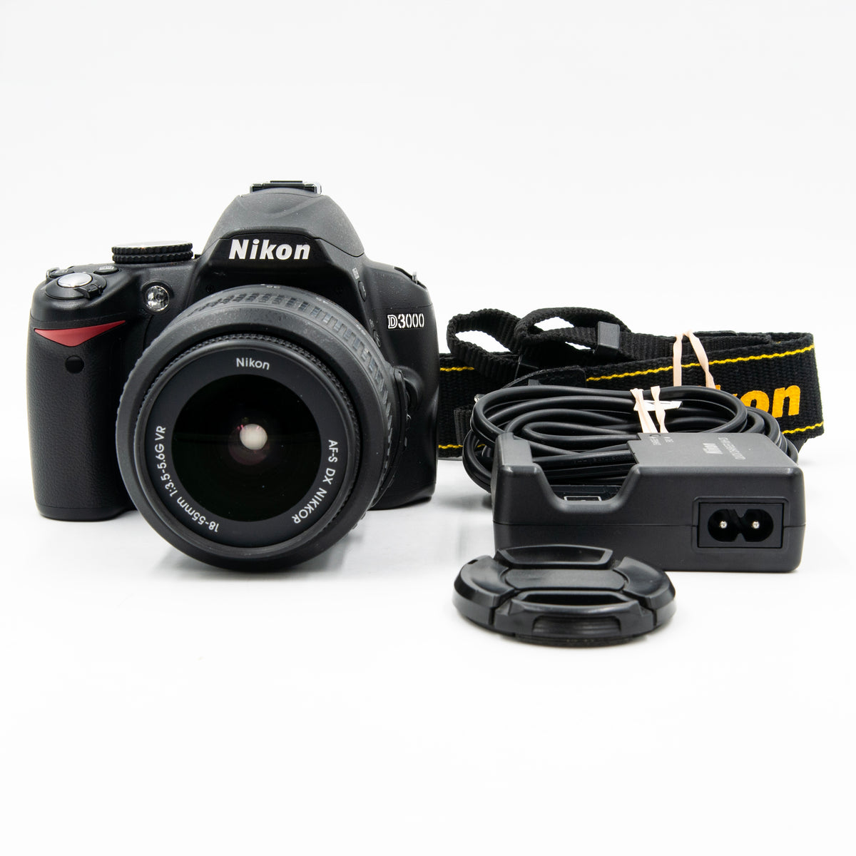 Pre-Owned Nikon D3000 w/ AF-S Nikkor 18-55mm f/3.5-5.6 G VR Lens