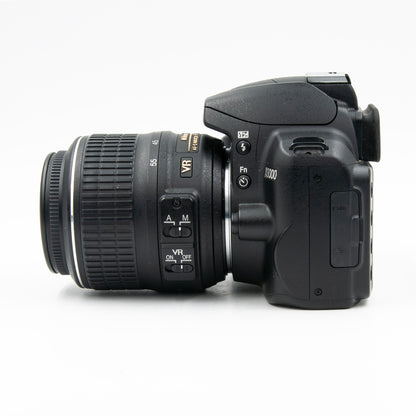 Pre-Owned Nikon D3000 w/ AF-S Nikkor 18-55mm f/3.5-5.6 G VR Lens
