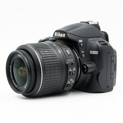 Pre-Owned Nikon D3000 w/ AF-S Nikkor 18-55mm f/3.5-5.6 G VR Lens
