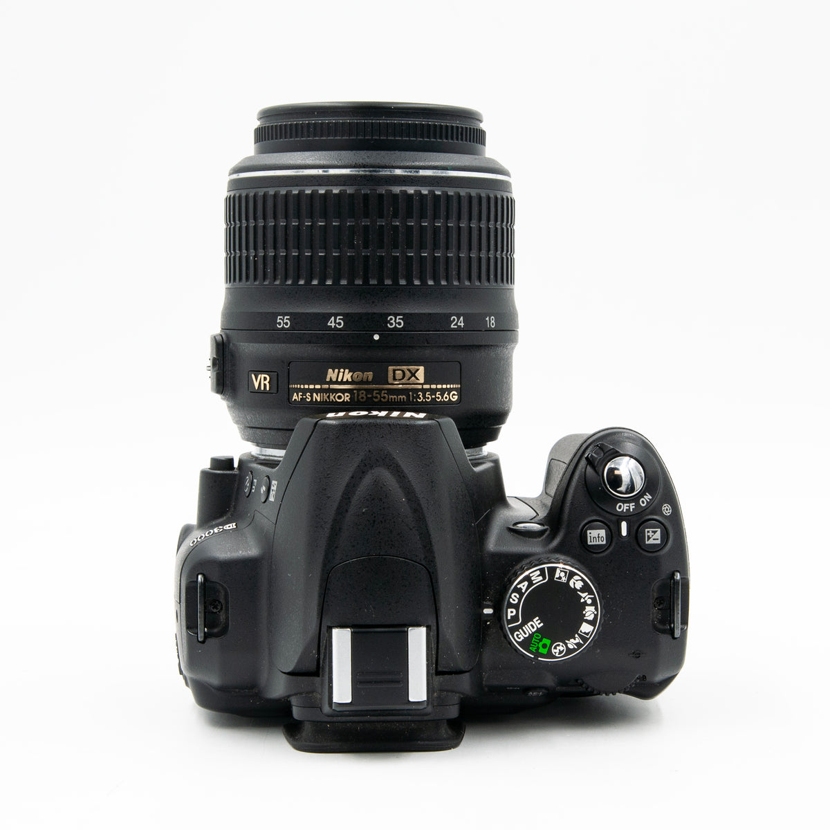 Pre-Owned Nikon D3000 w/ AF-S Nikkor 18-55mm f/3.5-5.6 G VR Lens
