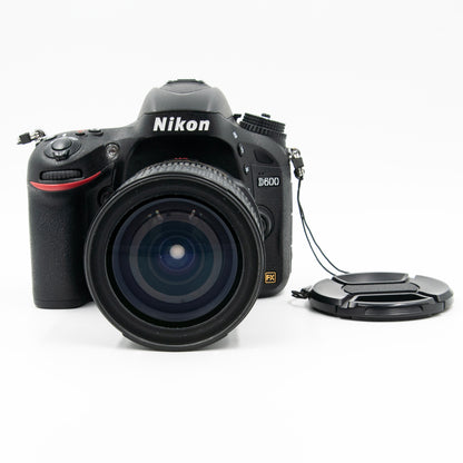 Pre-Owned Nikon D600  24.3 MP Camera w/ AF-S 24-120mm f/3.5-5.6 G Lens