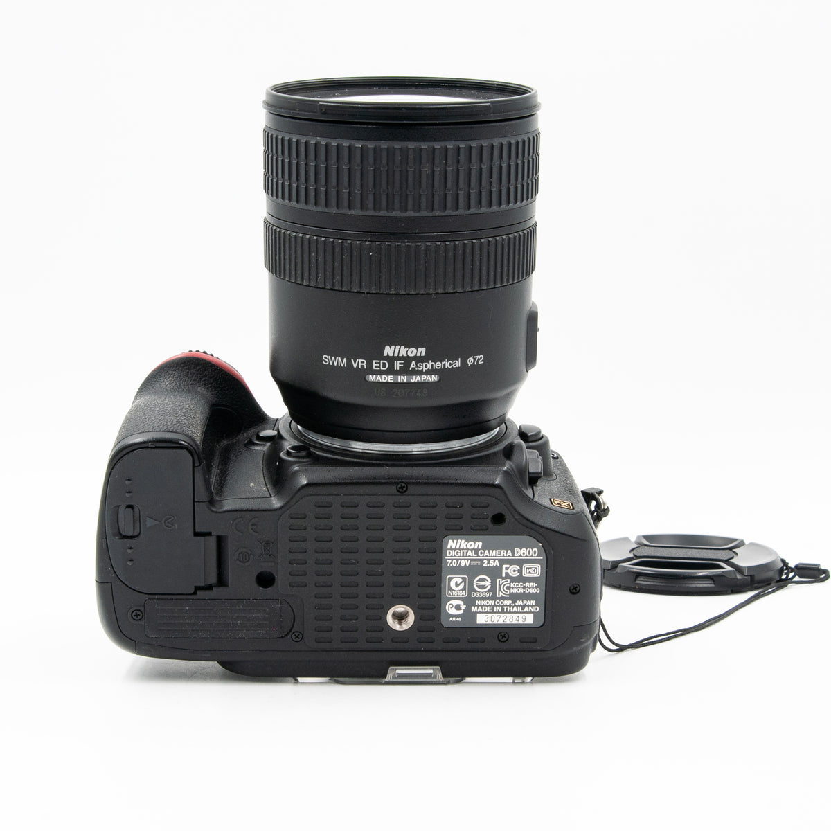 Pre-Owned Nikon D600  24.3 MP Camera w/ AF-S 24-120mm f/3.5-5.6 G Lens