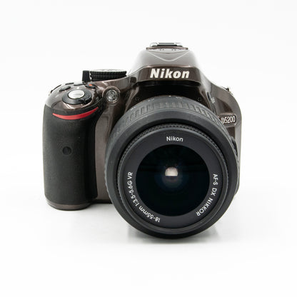 Pre Owned Nikon D5200 Bronze w/AF-S Nikkor 18-55mm f/3.5-5.6 G VR Lens