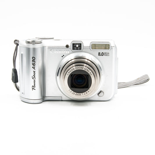 Pre-Owned Canon PowerShot A630 Vintage 8mp Digital Camera