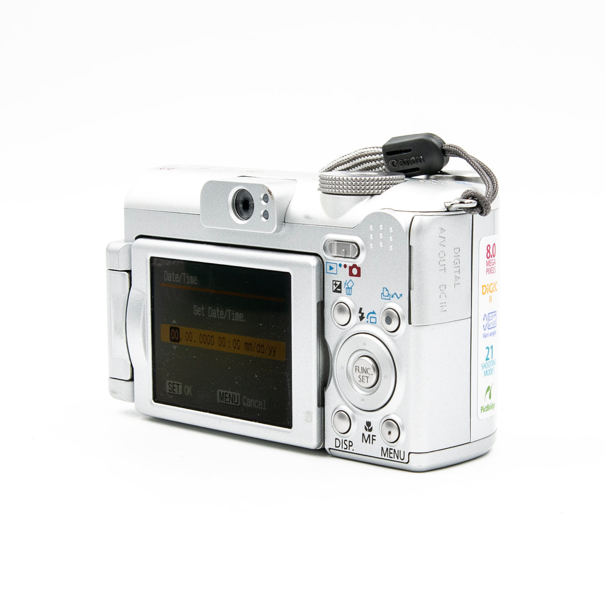 Pre-Owned Canon PowerShot A630 Vintage 8mp Digital Camera