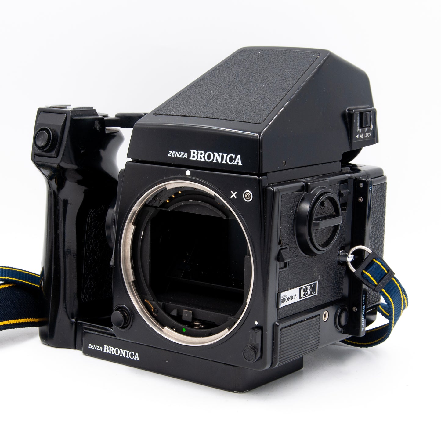 Zenza Bronica GS-1 6x7 Medium Format Film SLR Outfit: with Prism and Film Back