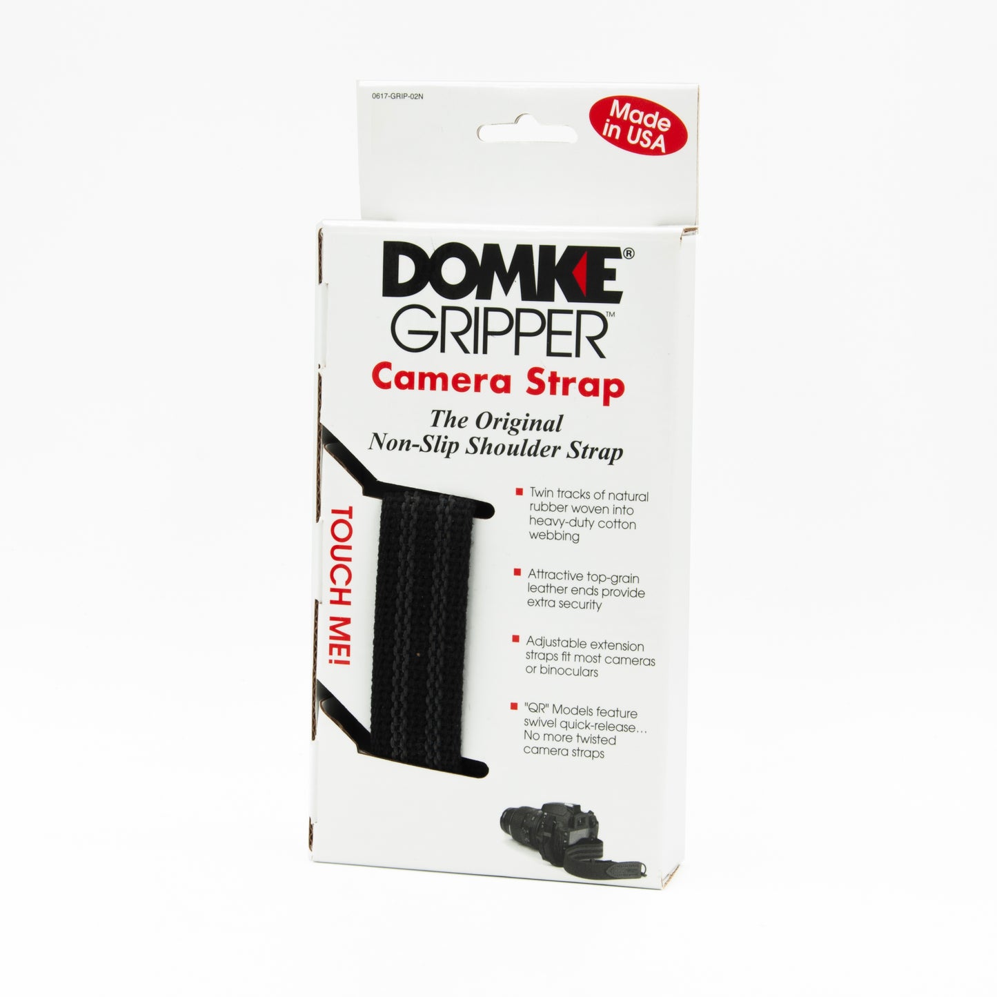 Domke Gripper 1" Black Camera Neck Strap