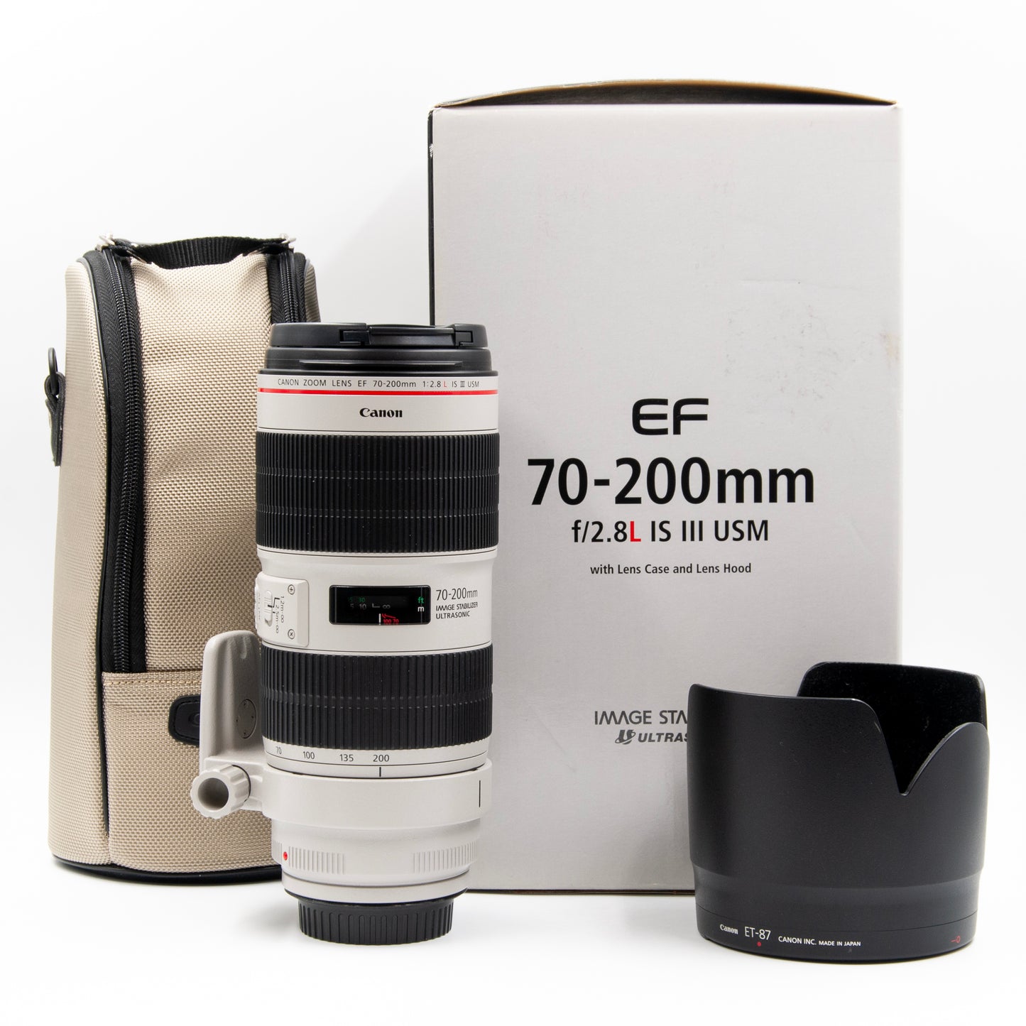 Canon EF 70-200mm f2.8 L II IS USM Pre-Owned Telephoto Zoom Lens