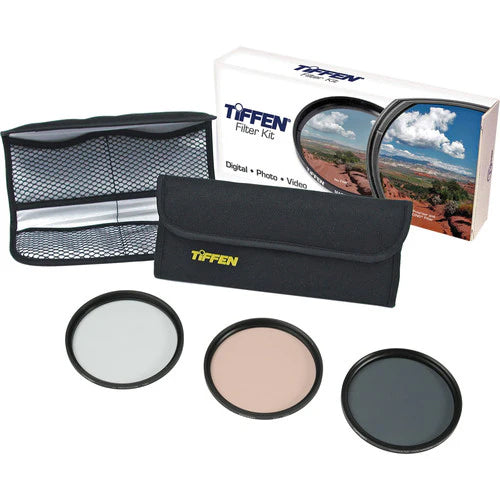 Pre-Owned 77mm Photo Essentials Filter Kit + BONUS Graduated ND .6 Filter!