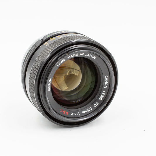 Canon Lens FD 55mm f/1.2 S.S.C.