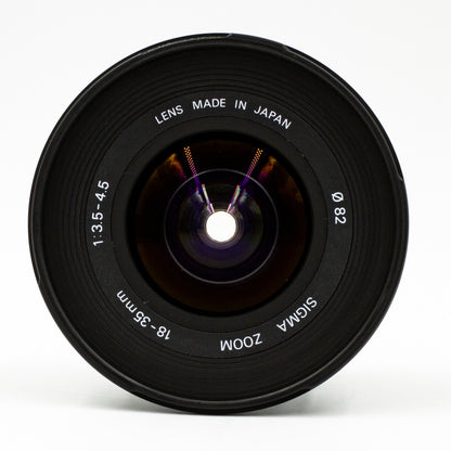 Pre-Owned Sigma 18-35mm f/3.5-4.5 Aspherical Lens For Canon EF Mount