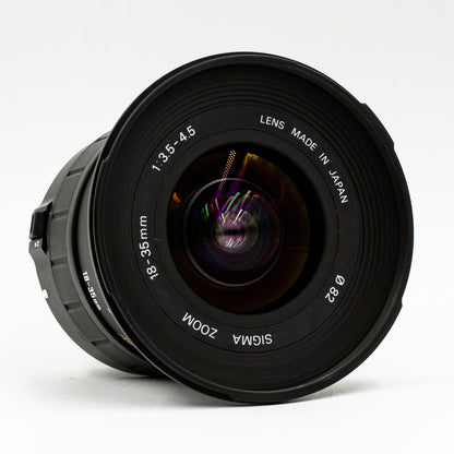 Pre-Owned Sigma 18-35mm f/3.5-4.5 Aspherical Lens For Canon EF Mount
