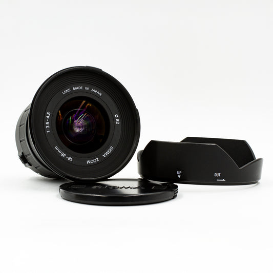 Pre-Owned Sigma 18-35mm f/3.5-4.5 Aspherical Lens For Canon EF Mount