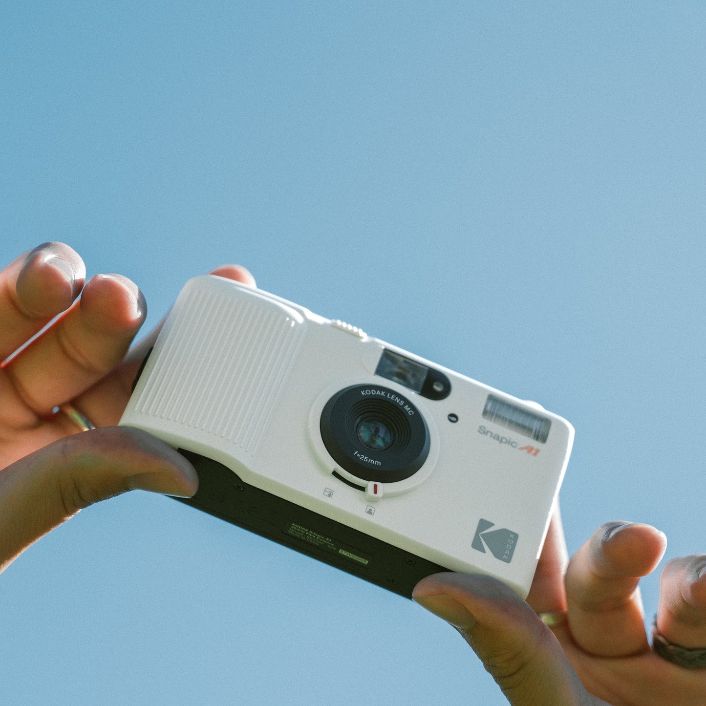 Kodak Snapic A1 35mm Film Point and Shoot - Ivory White